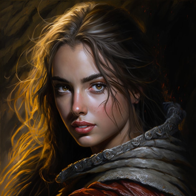 ana-de-armas-art-style-of-jeff-easley