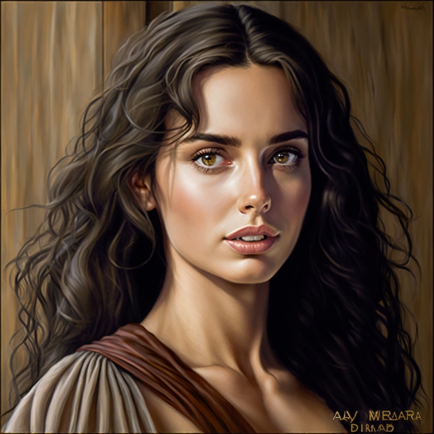 ana-de-armas-art-style-of-larry-elmore