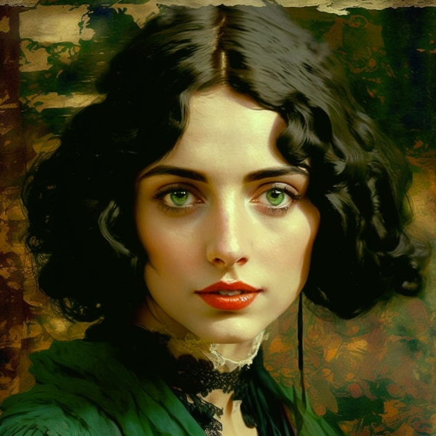 ana-de-armas-art-style-of-leon-bakst