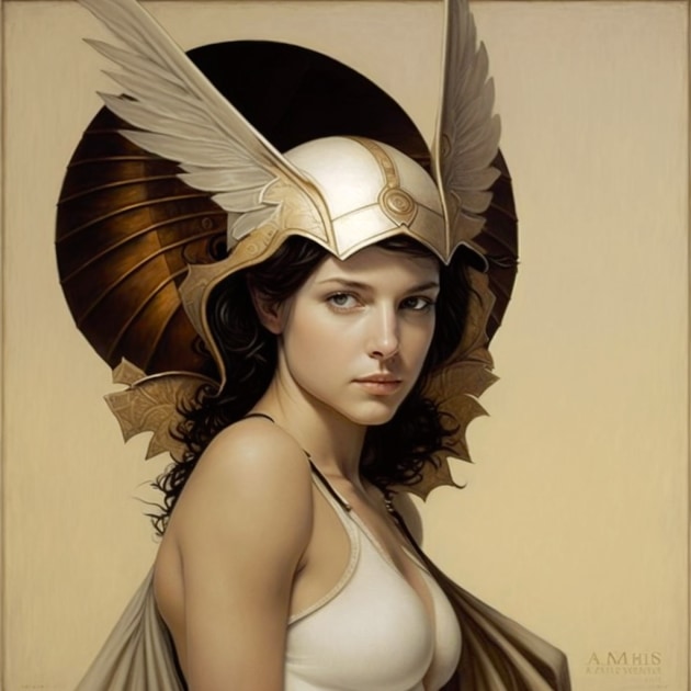 ana-de-armas-art-style-of-michael-parkes