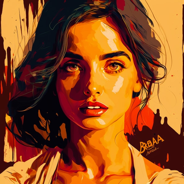 ana-de-armas-art-style-of-ralph-bakshi