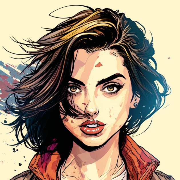 ana-de-armas-art-style-of-skottie-young