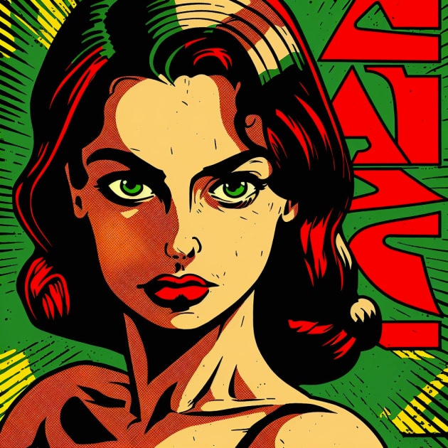 ana-de-armas-art-style-of-steve-ditko