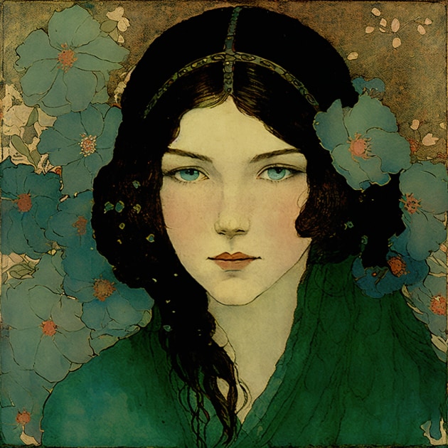 anya-taylor-joy-art-style-of-edmund-dulac