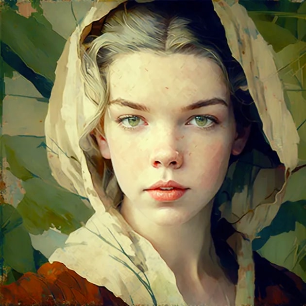 anya-taylor-joy-art-style-of-elizabeth-shippen-green