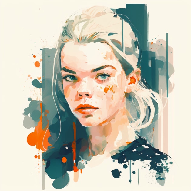 anya-taylor-joy-art-style-of-keith-negley