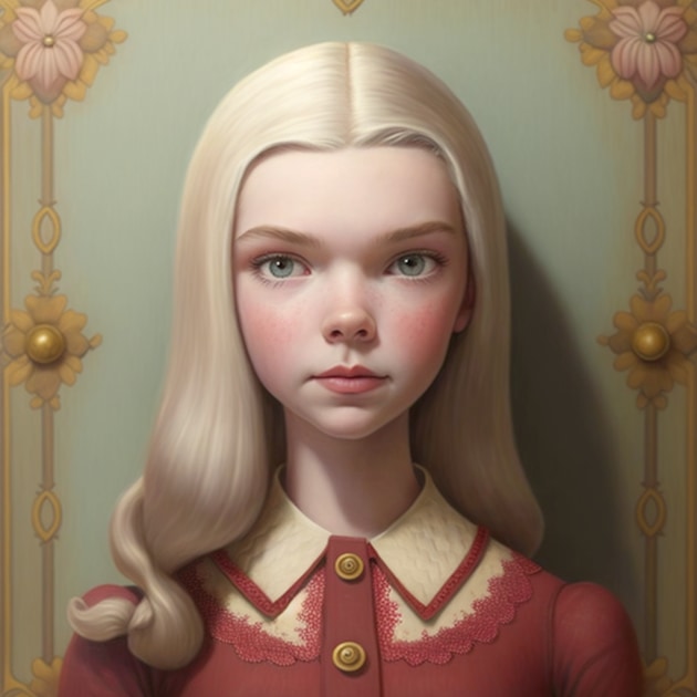 anya-taylor-joy-art-style-of-mark-ryden