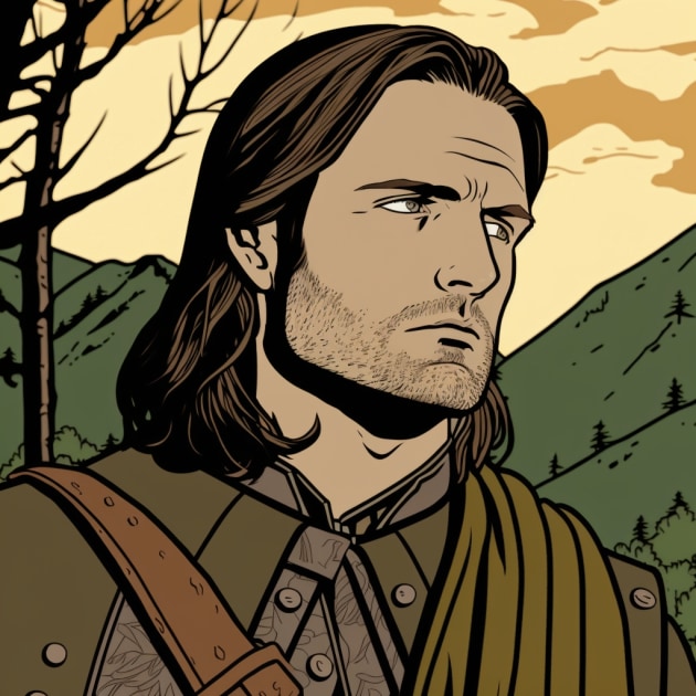 aragorn-art-style-of-dan-clowes