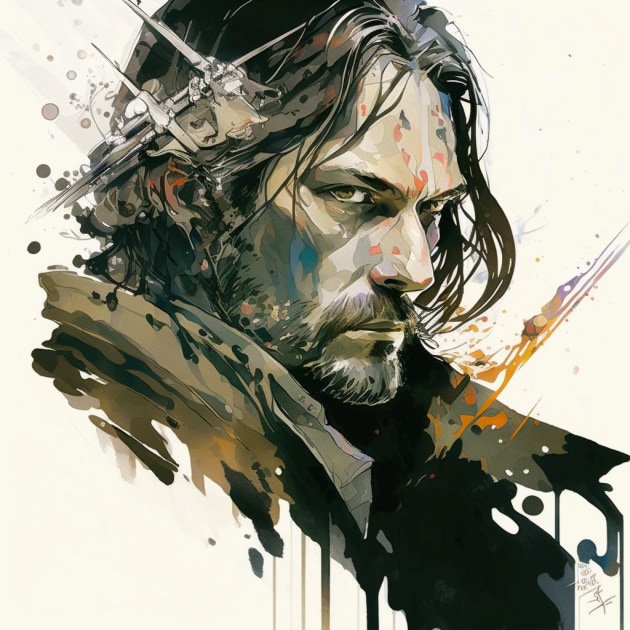 aragorn-art-style-of-eric-canete