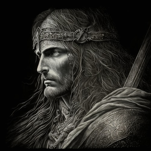aragorn-art-style-of-gustave-dore