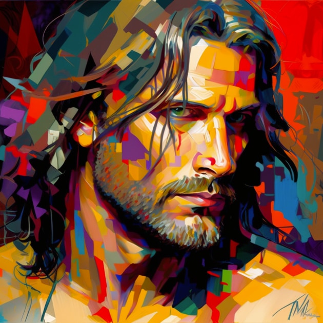 aragorn-art-style-of-isaac-maimon