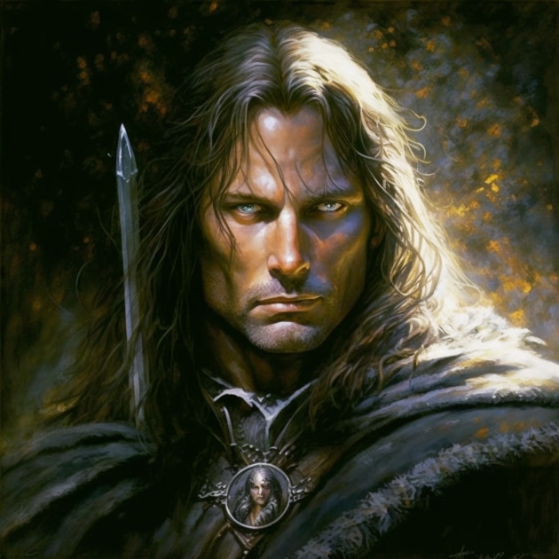 aragorn-art-style-of-jeff-easley