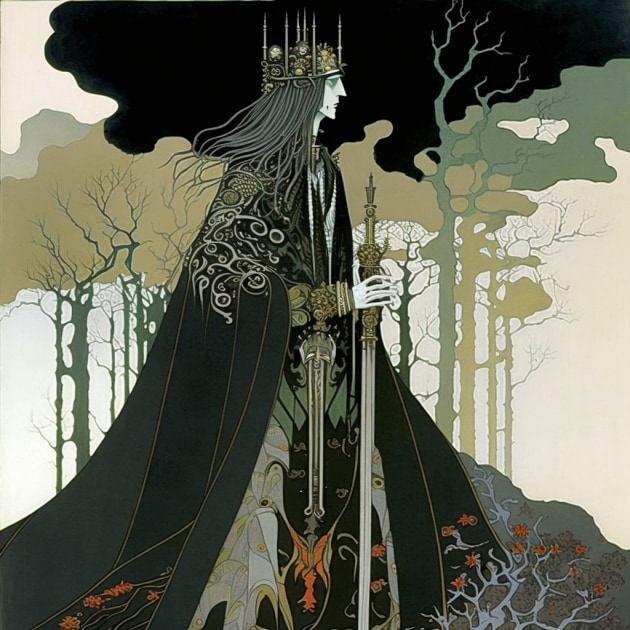 aragorn-art-style-of-kay-nielsen