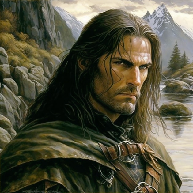 aragorn-art-style-of-larry-elmore