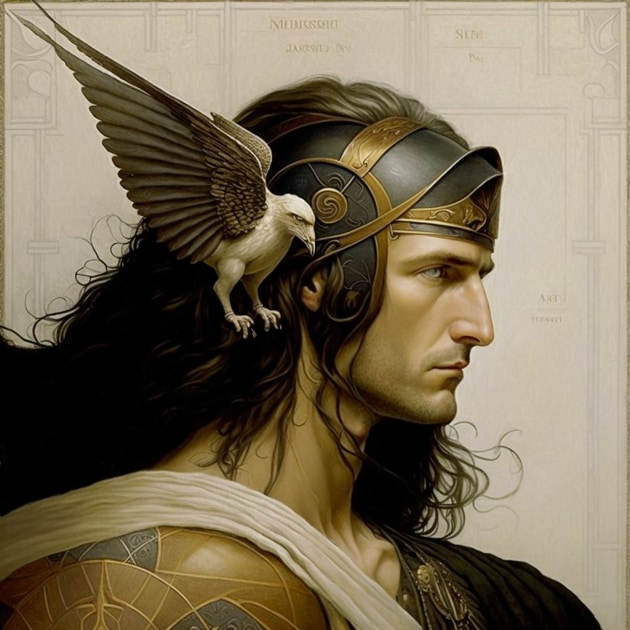 aragorn-art-style-of-michael-parkes