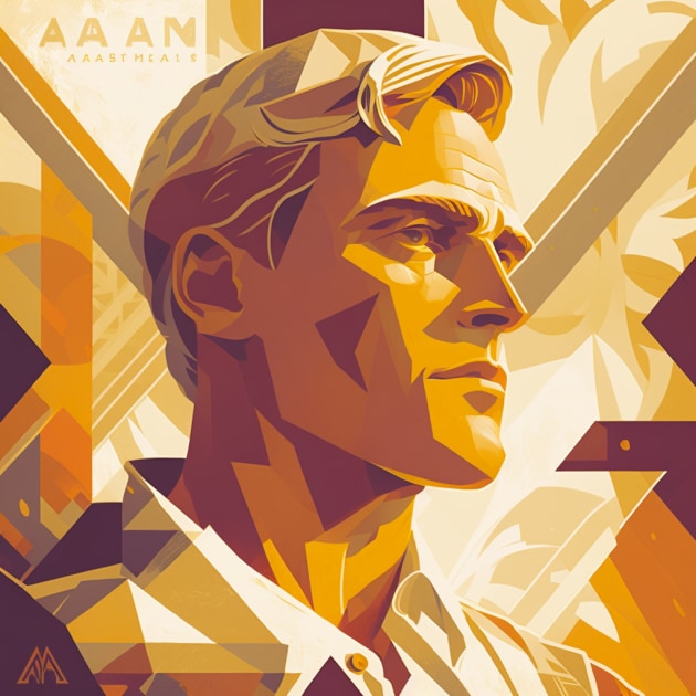 armin-arlert-art-style-of-aaron-douglas