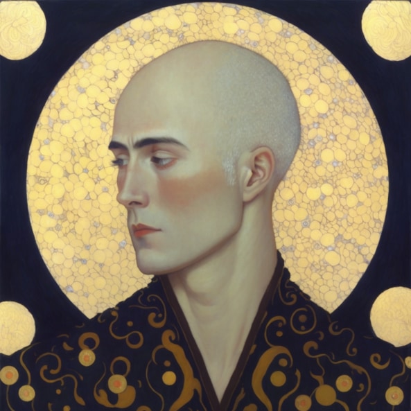 saitama-art-style-of-gustav-klimt