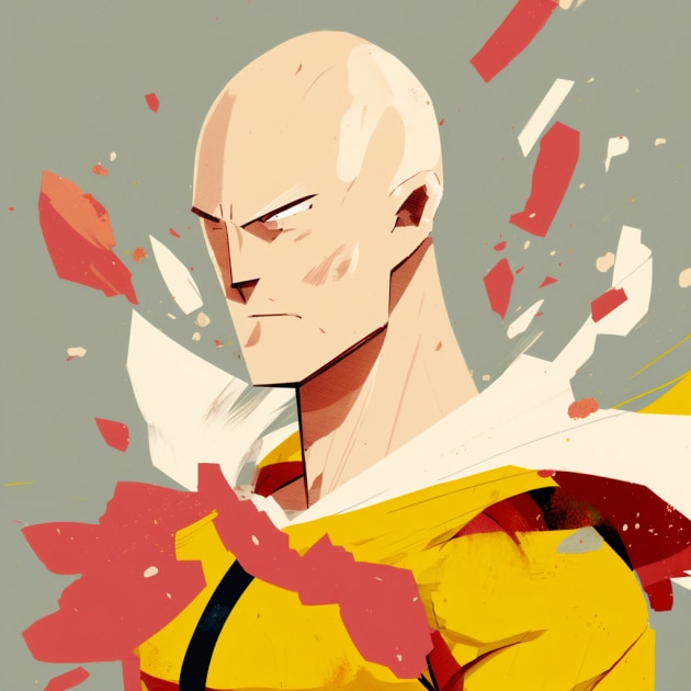 saitama-art-style-of-keith-negley