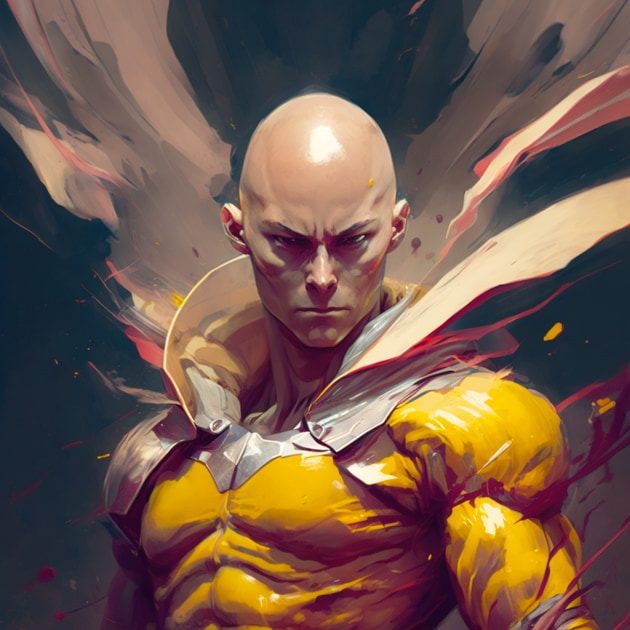 saitama-art-style-of-peter-mohrbacher