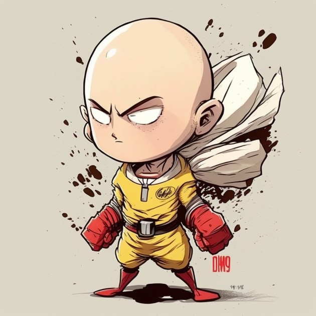 saitama-art-style-of-skottie-young