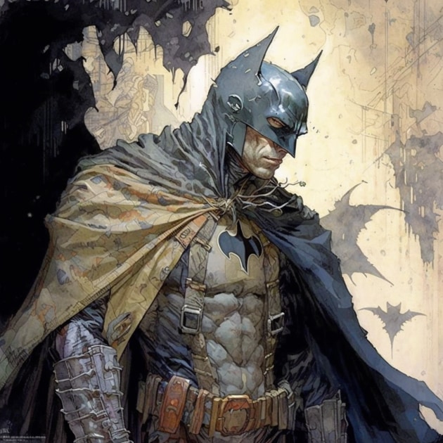 batman-art-style-of-enki-bilal