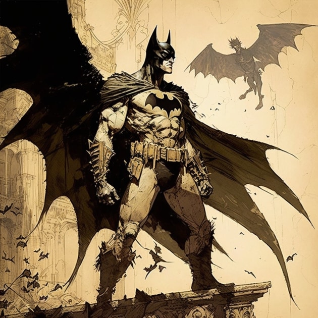 batman-art-style-of-heinrich-kley