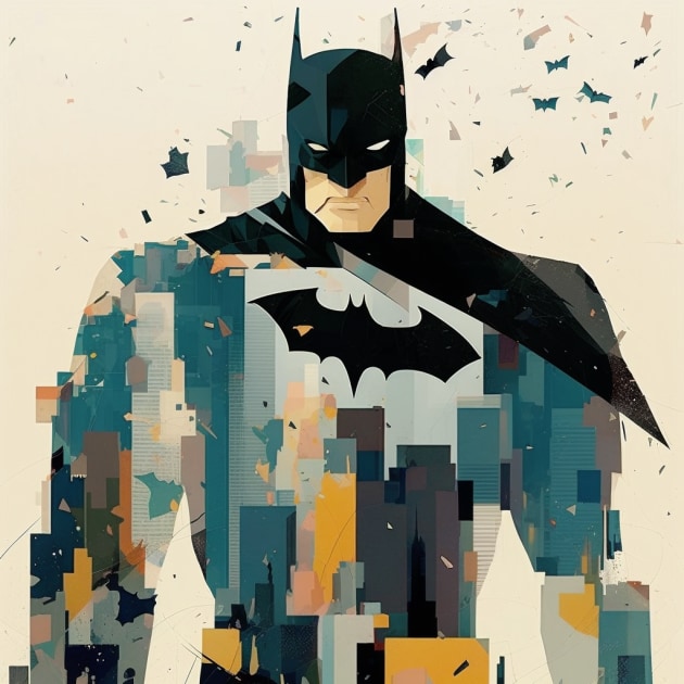 batman-art-style-of-keith-negley