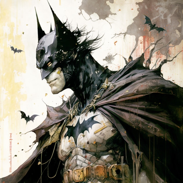 batman-art-style-of-yoshitaka-amano