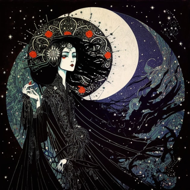 bayonetta-art-style-of-harry-clarke