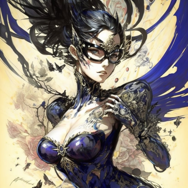 bayonetta-art-style-of-yoshitaka-amano