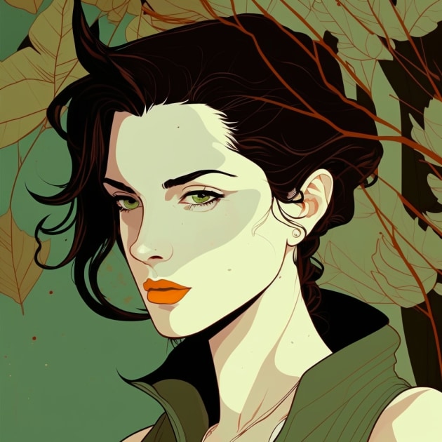 bella-swan-art-style-of-tomer-hanuka