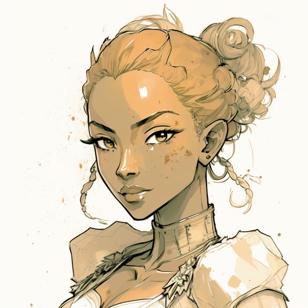 beyonce-art-style-of-akihiko-yoshida