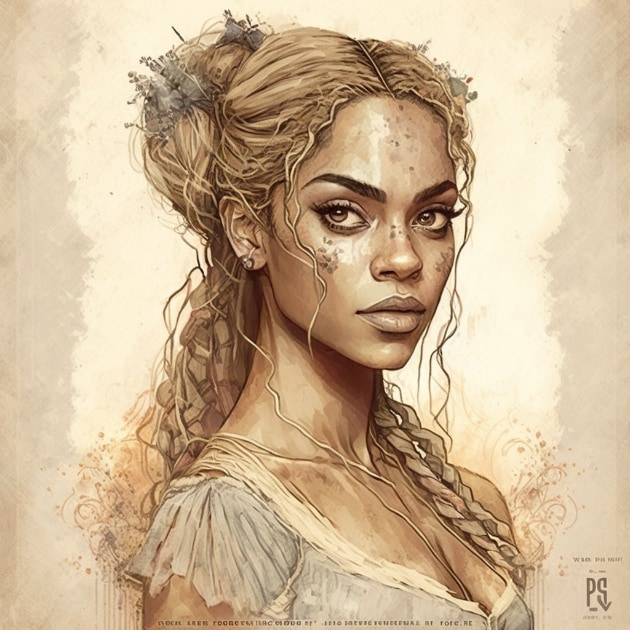 beyonce-art-style-of-anton-pieck