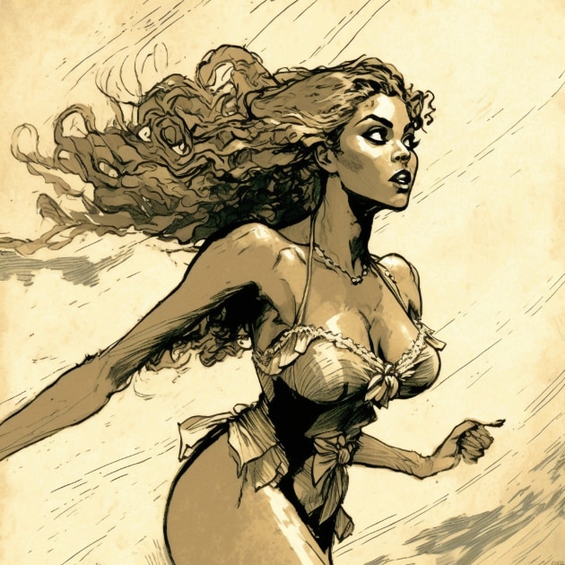 beyonce-art-style-of-heinrich-kley