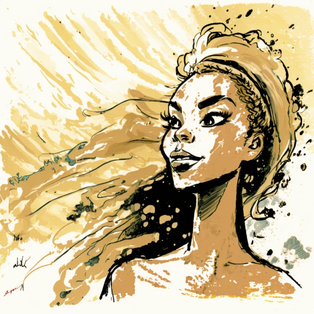 beyonce-art-style-of-quentin-blake