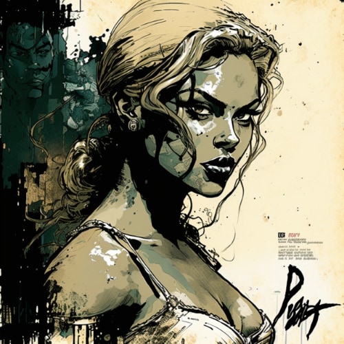 beyonce-art-style-of-sergio-toppi