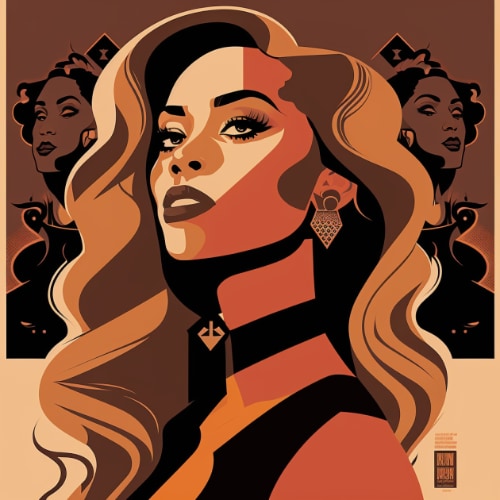 beyonce-art-style-of-tom-whalen