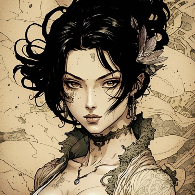 boa-hancock-art-style-of-arthur-rackham