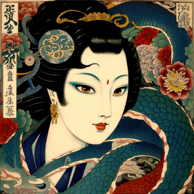 boa-hancock-art-style-of-utagawa-kuniyoshi