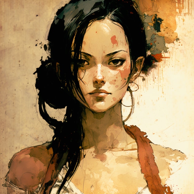 boa-hancock-art-style-of-alex-maleev