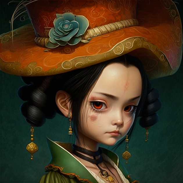 boa-hancock-art-style-of-benjamin-lacombe