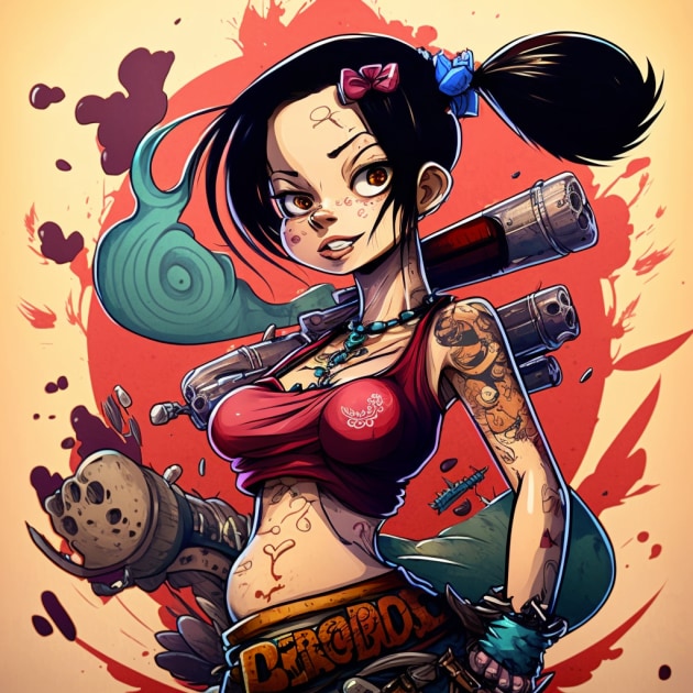 boa-hancock-art-style-of-skottie-young