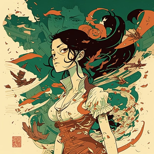 boa-hancock-art-style-of-victo-ngai