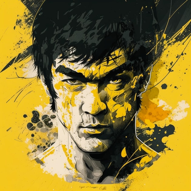 bruce-lee-art-style-of-atey-ghailan