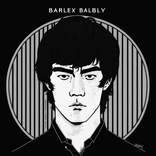 bruce-lee-art-style-of-aubrey-beardsley