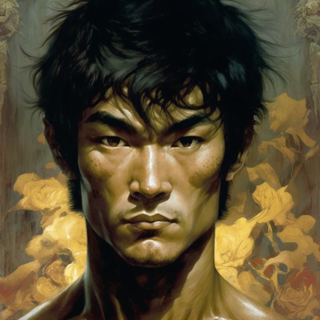 bruce-lee-art-style-of-brian-froud