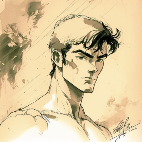 bruce-lee-art-style-of-claire-wendling