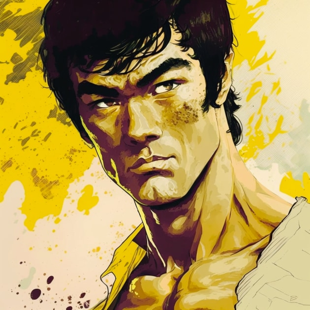 bruce-lee-art-style-of-coby-whitmore