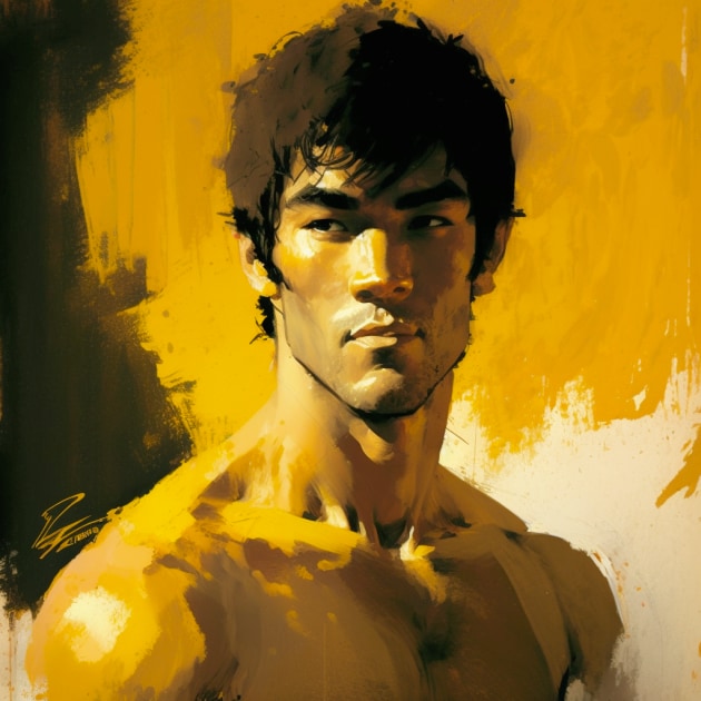 bruce-lee-art-style-of-edwin-austin-abbey