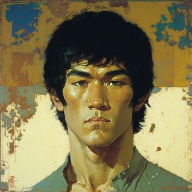 bruce-lee-art-style-of-elizabeth-shippen-green